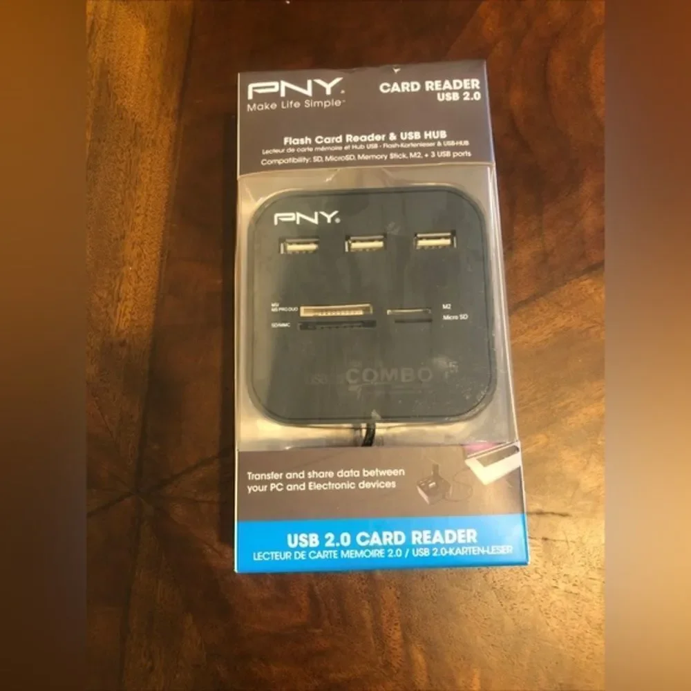 Flash card reader usb hub nwt - Picture 1 of 5